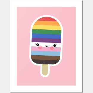 Pride Love Popsicle Posters and Art